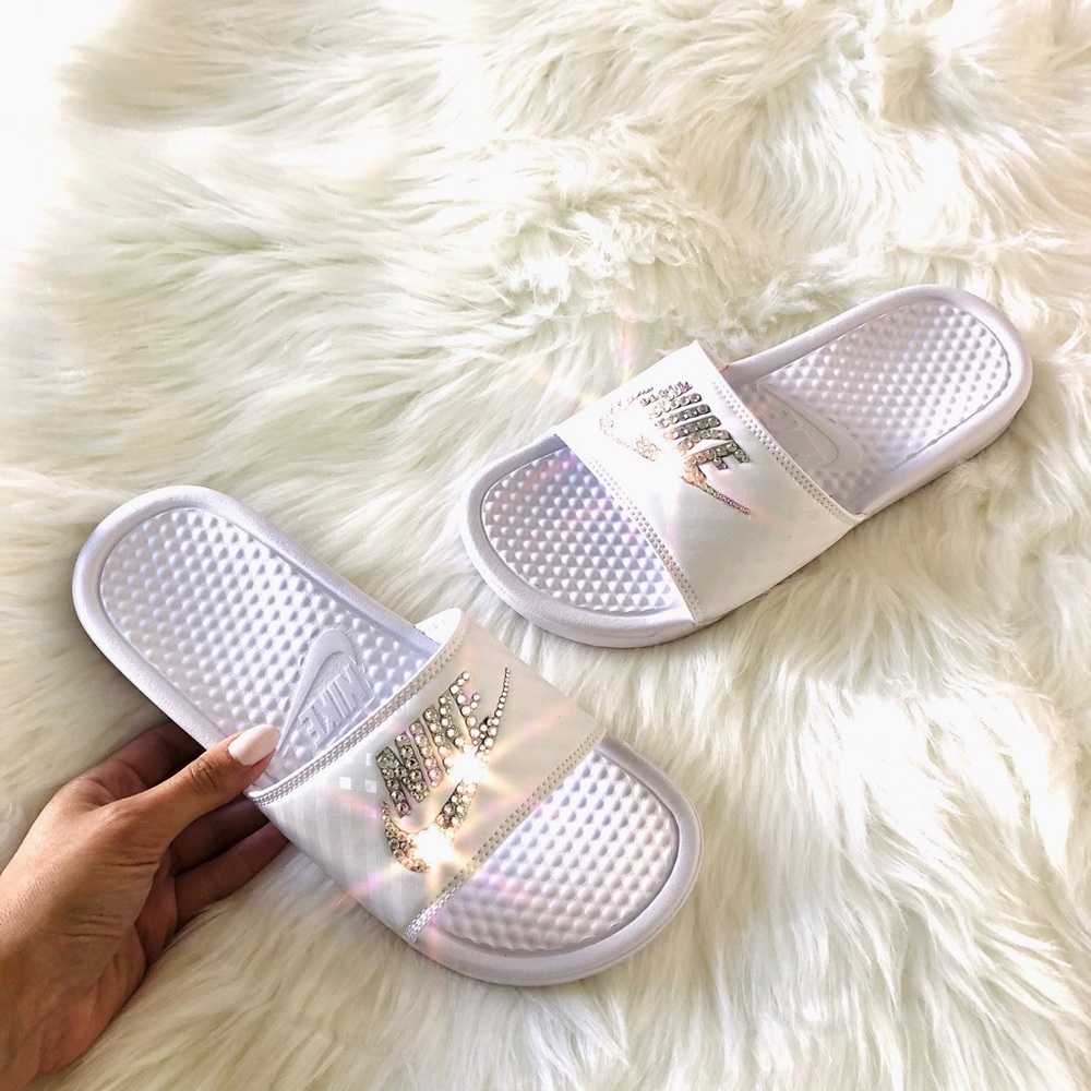 Swarovski® Nike Benassi Slide Sandal